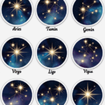 Zodiac Signs - Sticker Sheet v7